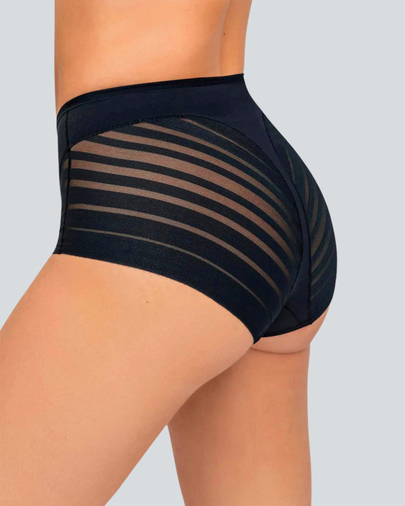 Lace Trimmed Mid-Rise Knickers 2-Pack - FirmaLace