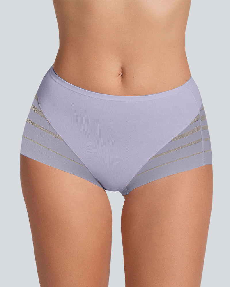 Lace Trimmed Mid-Rise Knickers 2-Pack - FirmaLace