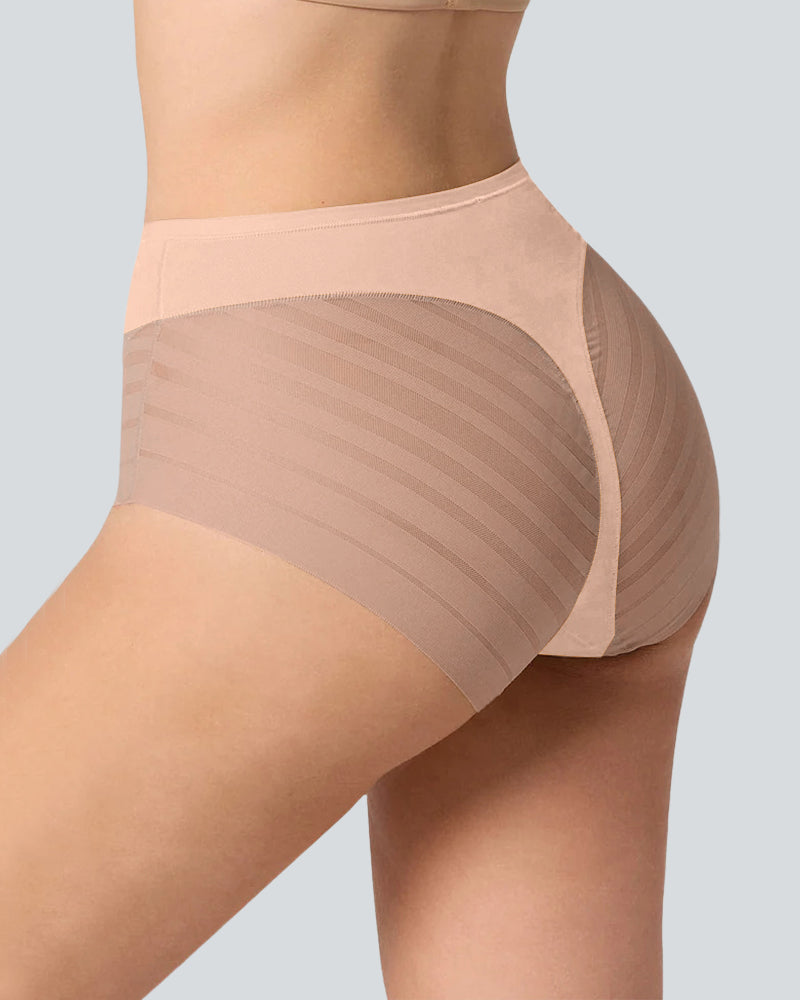 Lace Trimmed Mid-Rise Knickers 2-Pack - FirmaLace