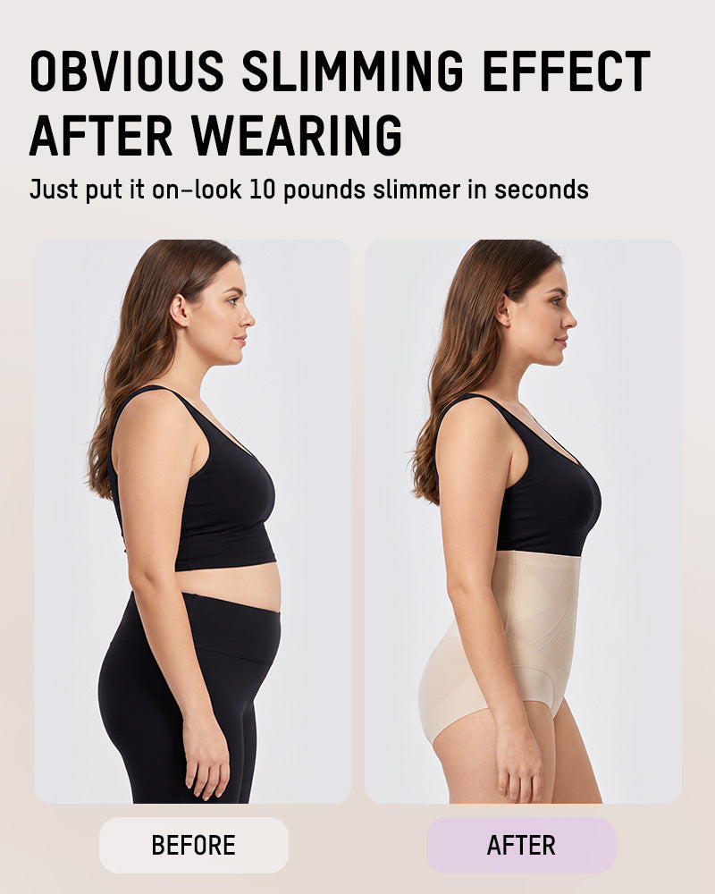 Tummy Control Butt-Lift Briefs 5-Pack - FirmaControl