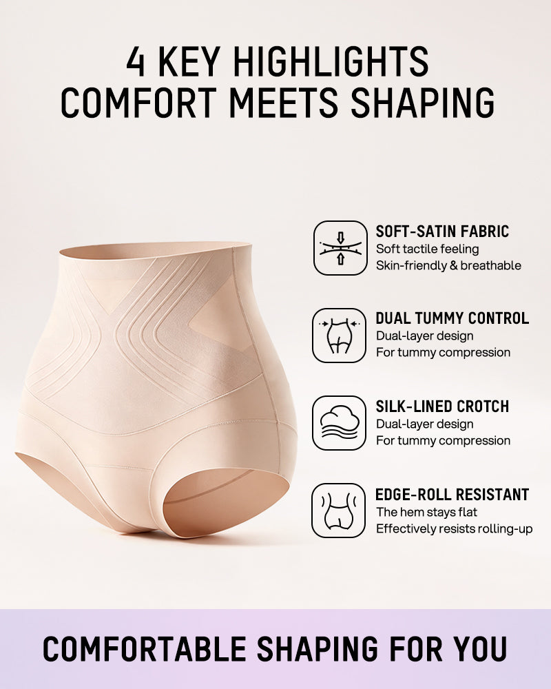 Tummy Control Butt-Lift Briefs 5-Pack - FirmaControl