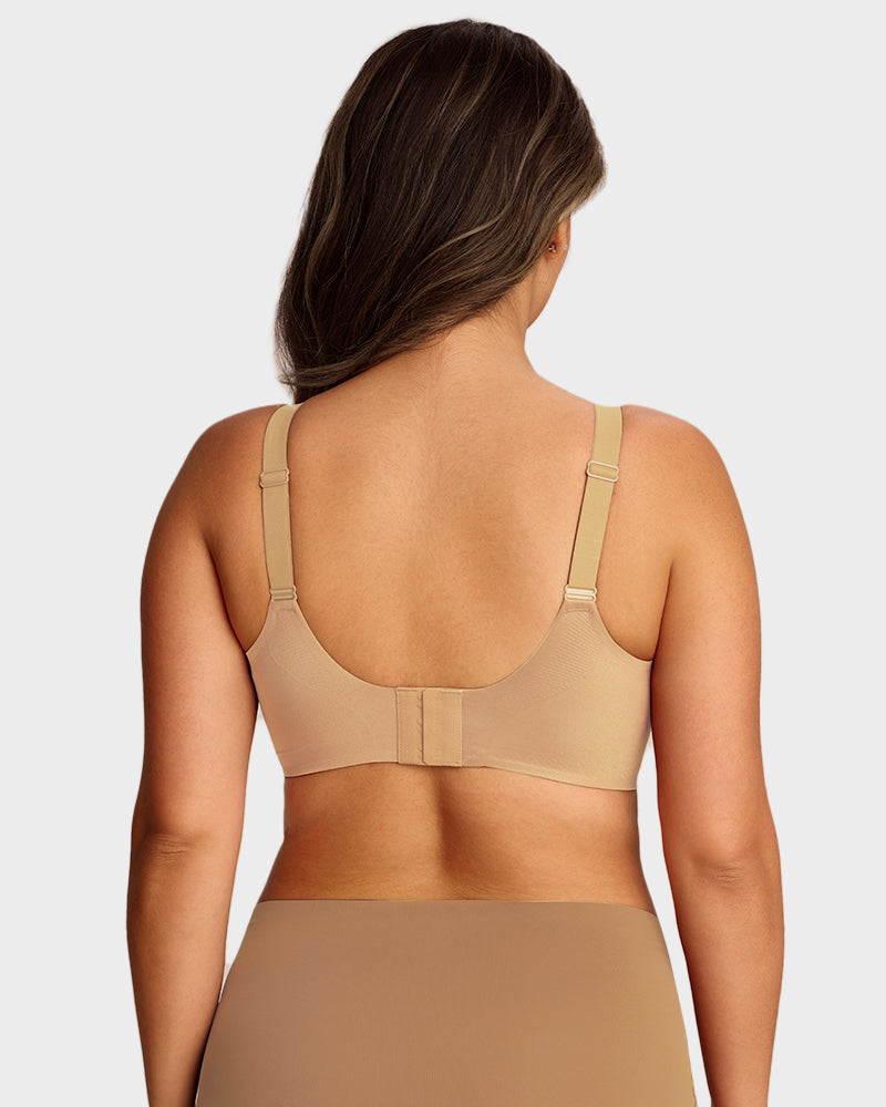 Luxury Satin Seamless Wireless Support Bra - FirmaSoft