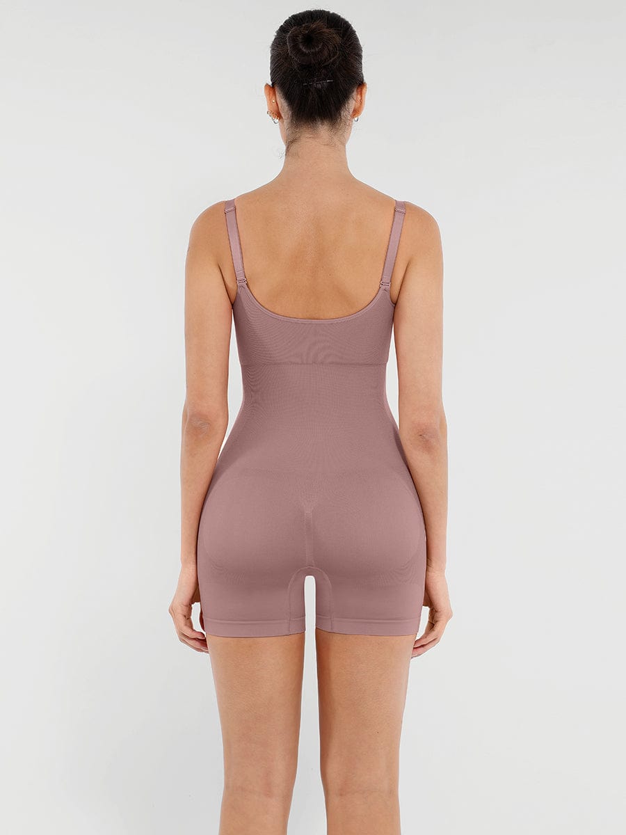 Seamless Bust Support Waist and Abdomen Shaping Butt Lifting Jumpsuit - FirmaSculpt