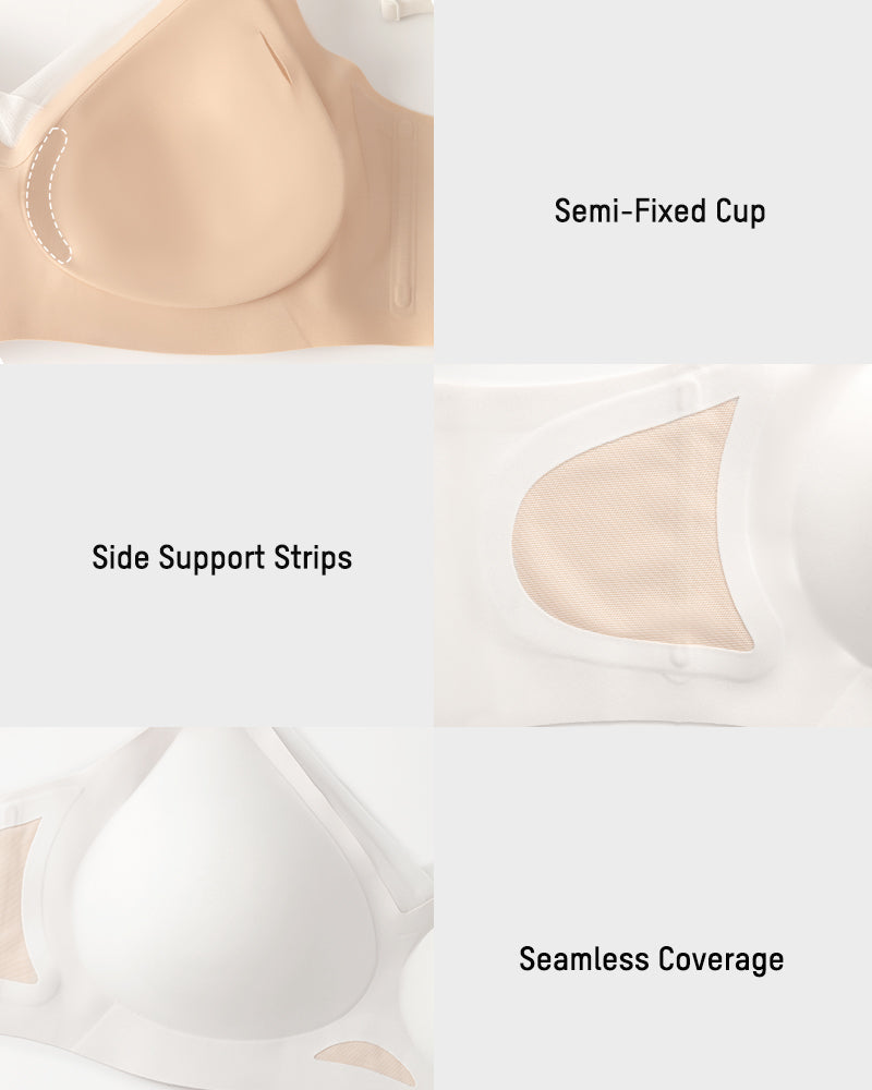 Mesh Crossover Wireless Lift Bra - FirmaBreeze