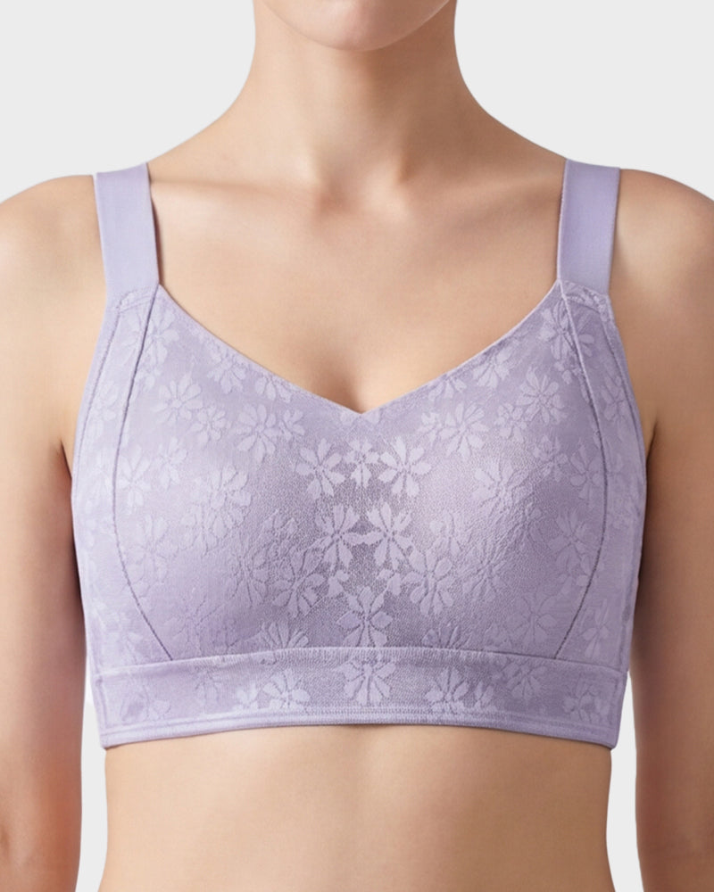 No-Bulk Full Coverage Lace Bra - FirmaLace
