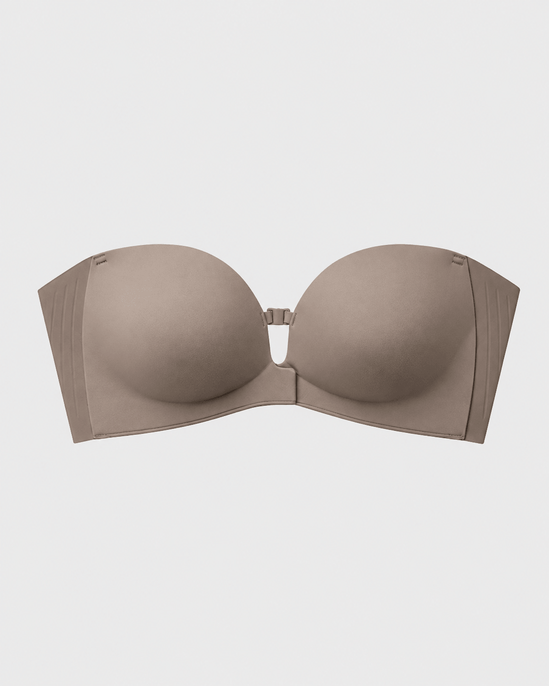 No-Slip Front Closure Strapless Push-Up Bra - FirmStay