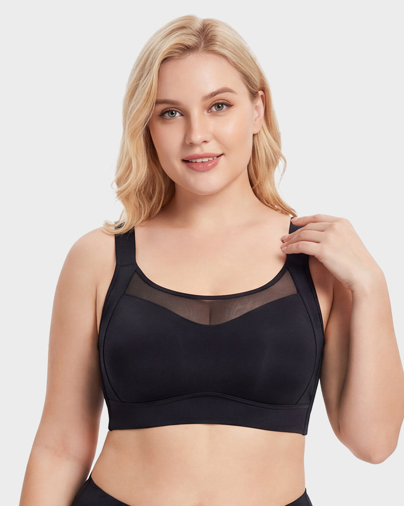 No-Spill Full Coverage Seamless Support Bra - FirmaSmooth