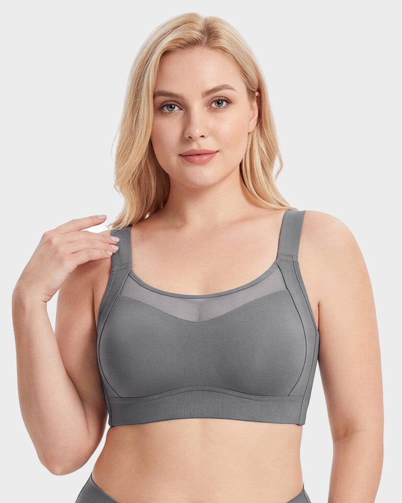 No-Spill Full Coverage Seamless Support Bra - FirmaSmooth