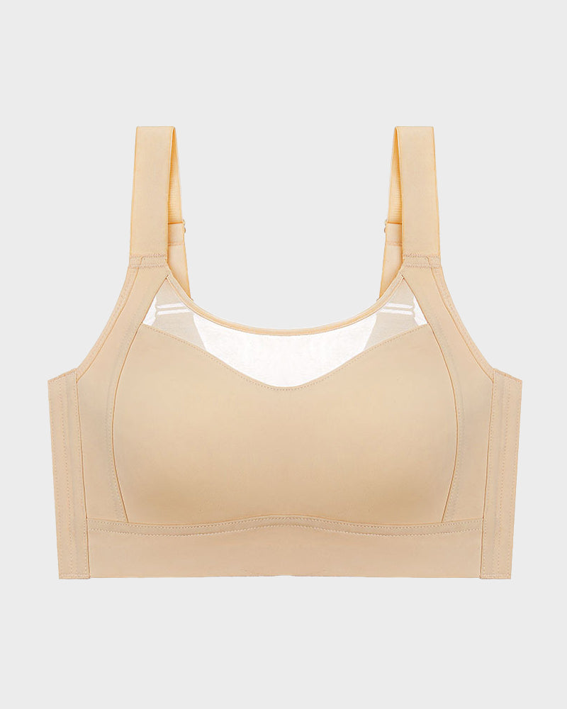 No-Spill Full Coverage Seamless Support Bra - FirmaSmooth