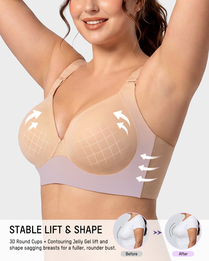Wireless Lift Bra with Adjustable Clasp - FirmaLift