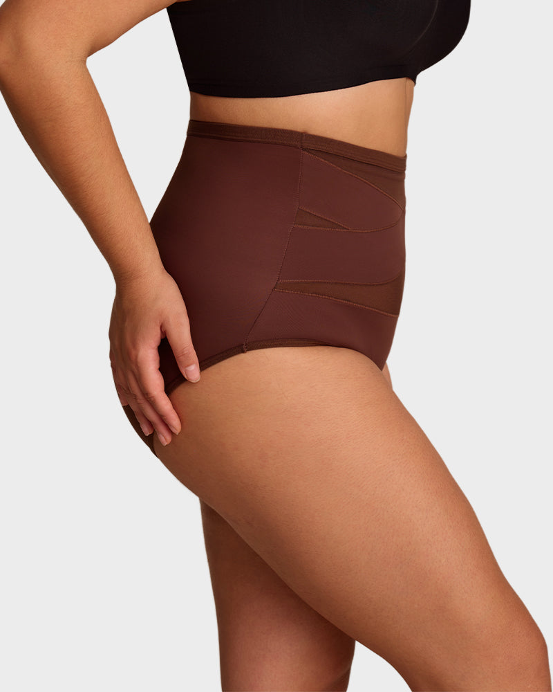 High-Waist Tummy Control Knickers 5-Pack - FirmaControl