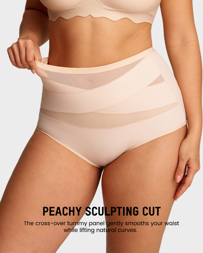 High-Waist Tummy Control Knickers 5-Pack - FirmaControl