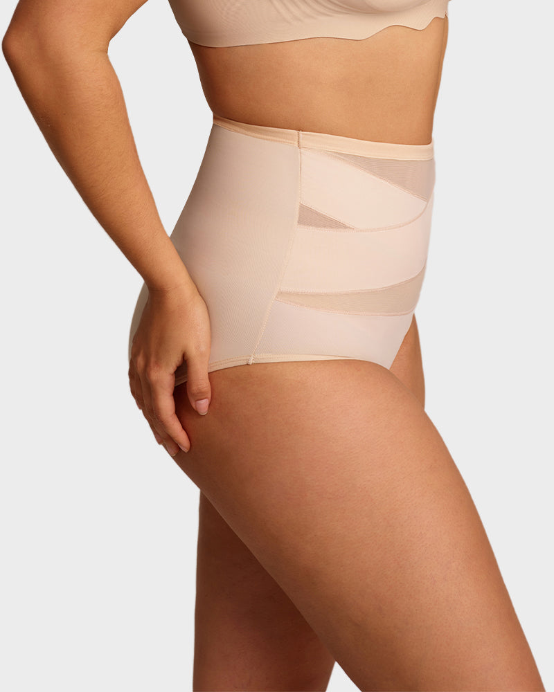 High-Waist Tummy Control Knickers 5-Pack - FirmaControl