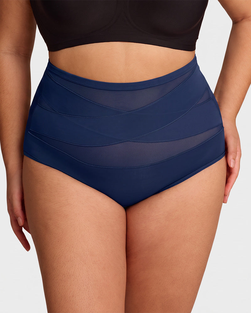 High-Waist Tummy Control Knickers 5-Pack - FirmaControl