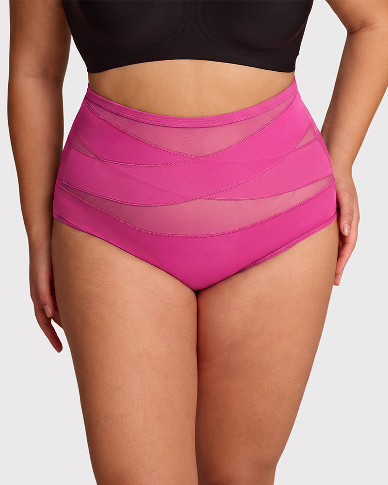 High-Waist Tummy Control Knickers 5-Pack - FirmaControl