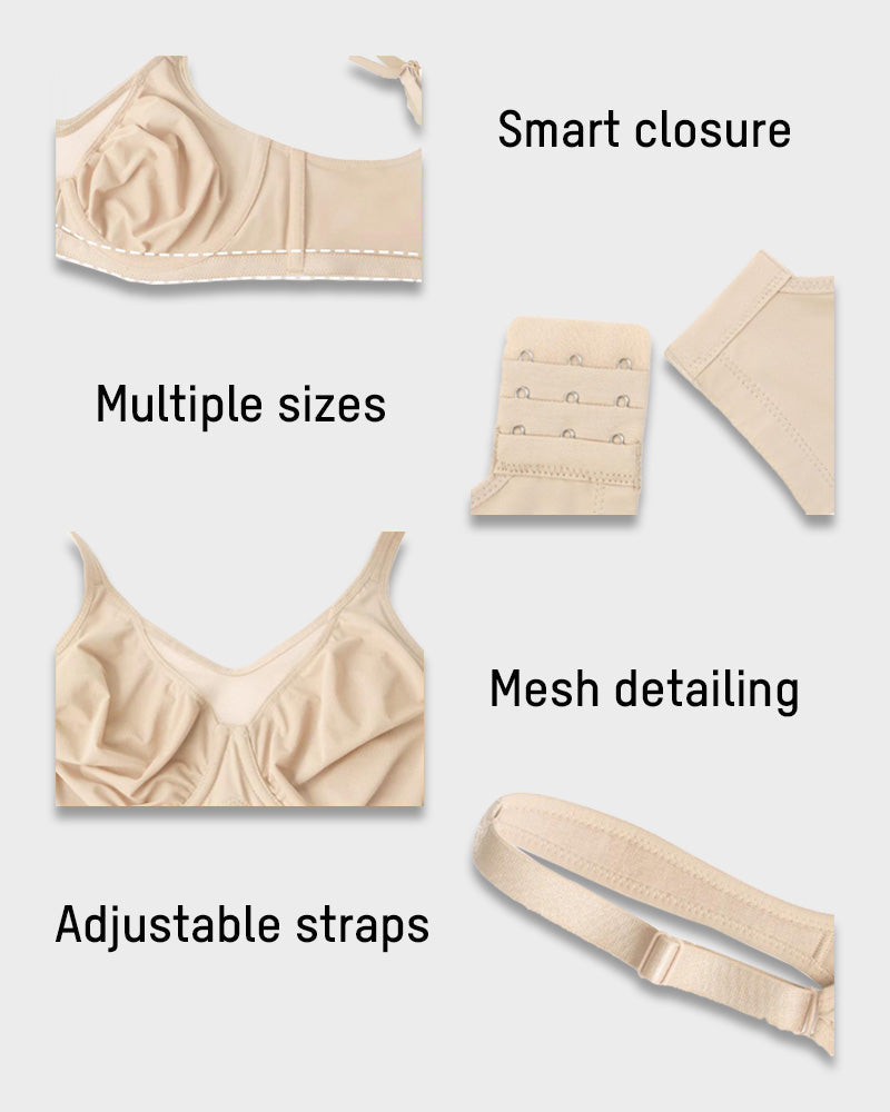 Plus Size Cooling Full Coverage Minimizer Bra - FirmaBreeze