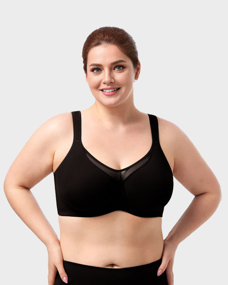 Plus Size Cooling Full Coverage Minimizer Bra - FirmaBreeze