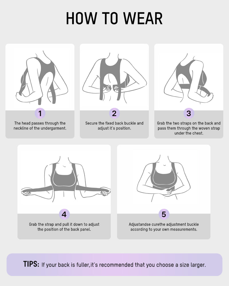 Posture Support Wireless Sports Bra - FirmaActive