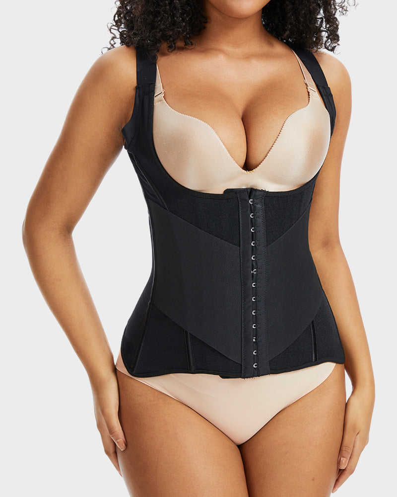 Double-Layer Power Mesh Waist Trainer - FirmaControl