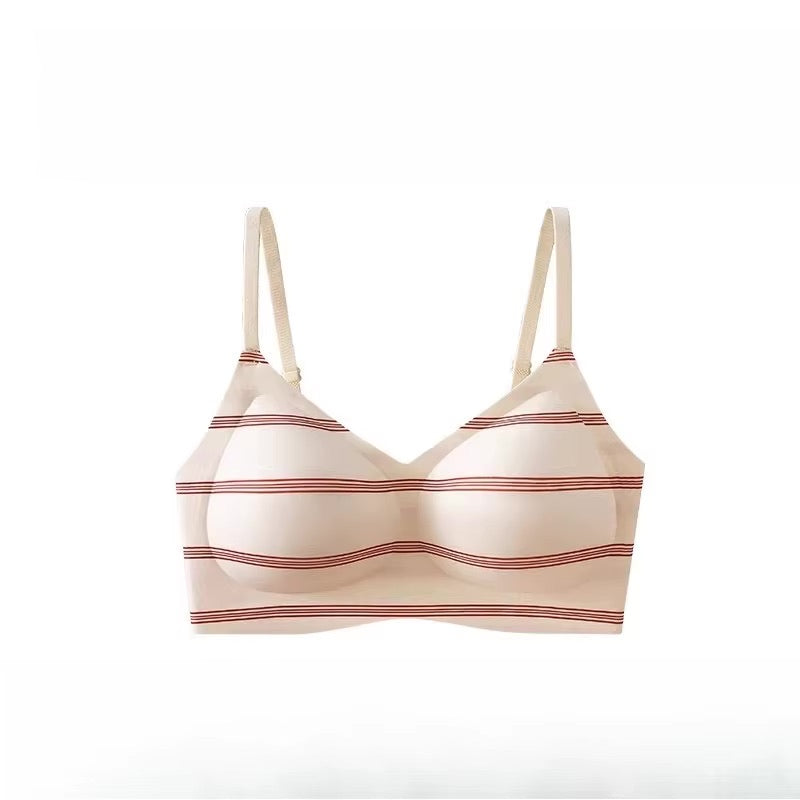 EmberLift™ Red Push‑Up Bra