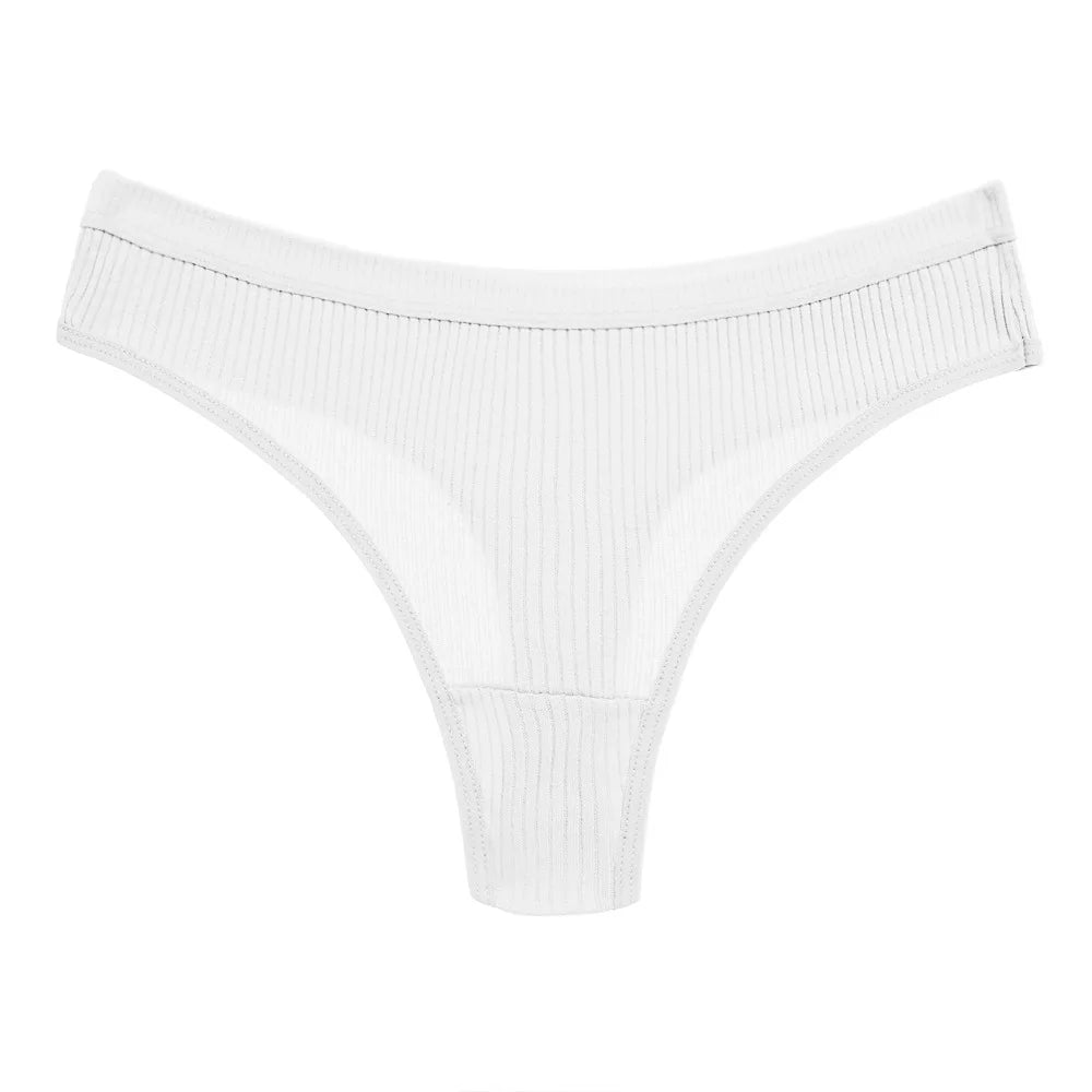 StripeAir™ 4PCS Soft Cotton G‑String Set