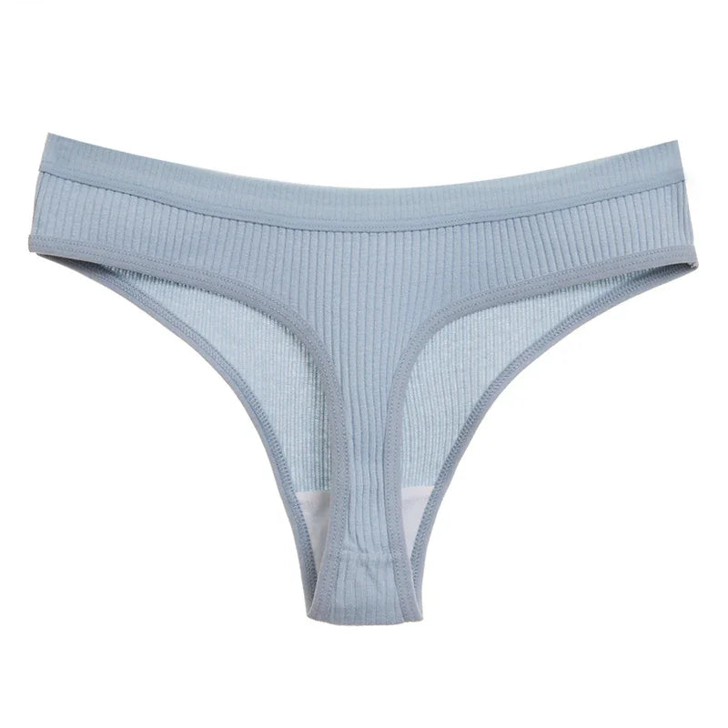 StripeAir™ 4PCS Soft Cotton G‑String Set
