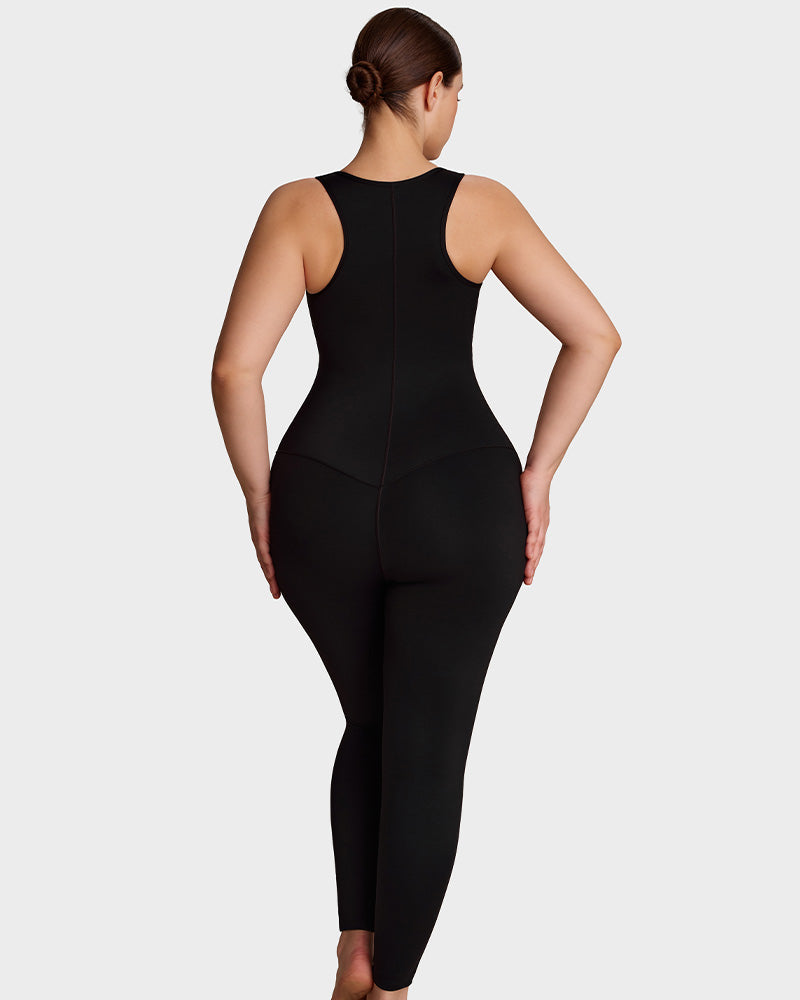 Sauna Workout Compression Jumpsuit - FirmaActive