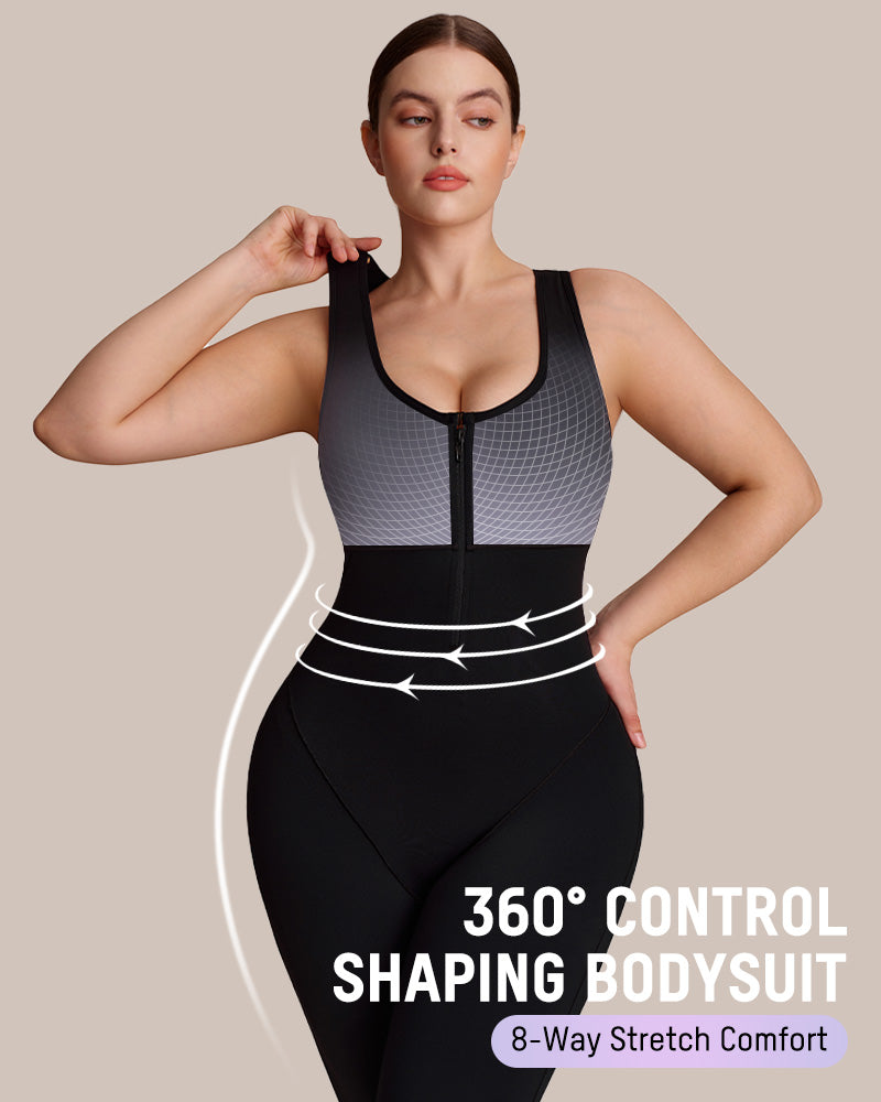 Sauna Workout Compression Jumpsuit - FirmaActive