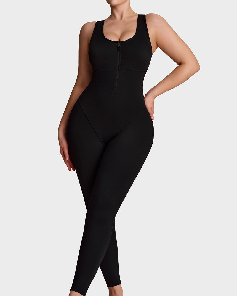 Sauna Workout Compression Jumpsuit - FirmaActive