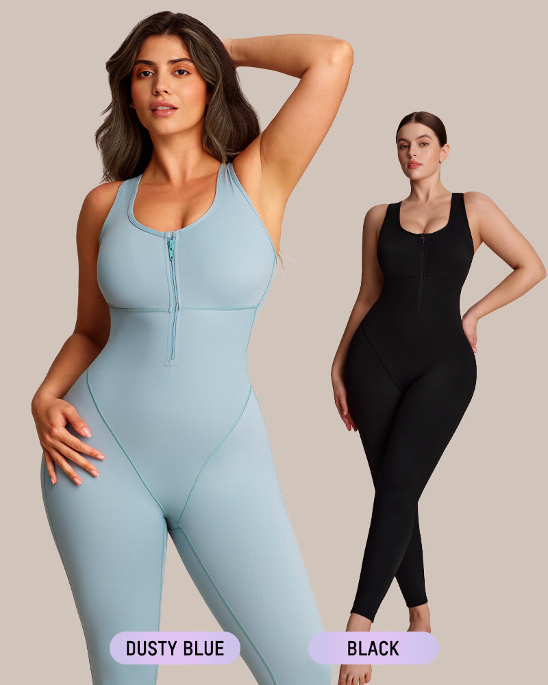 Sauna Workout Compression Jumpsuit - FirmaActive