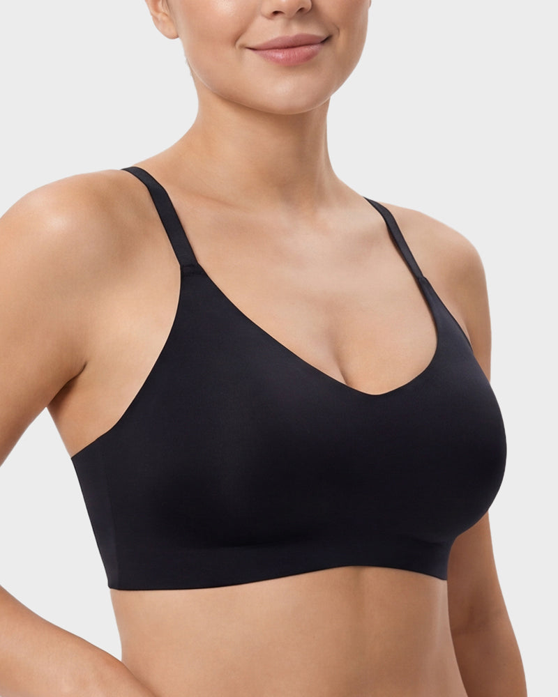 Seamless Backless Lace Bralette - FirmaLace