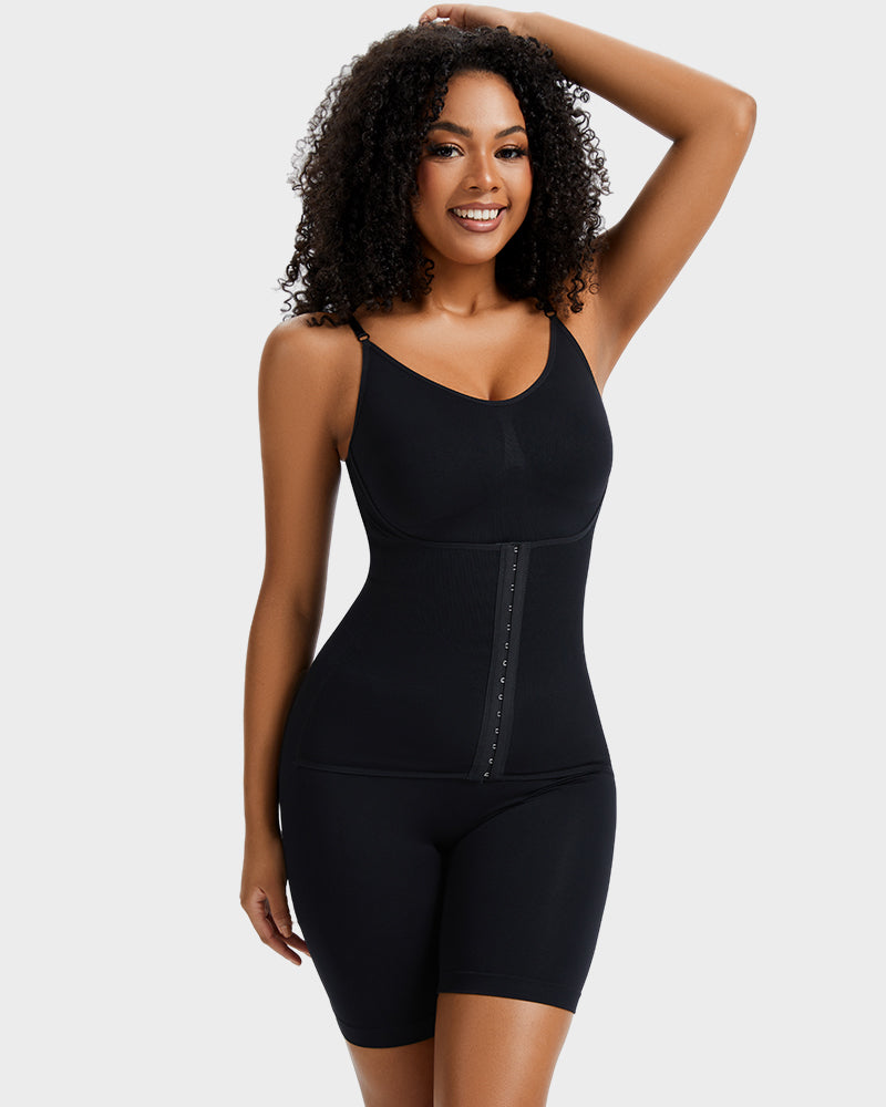 Seamless Double Compression Shaping Bodysuit - FirmaSculpt