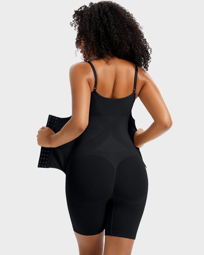 Seamless Double Compression Shaping Bodysuit - FirmaSculpt