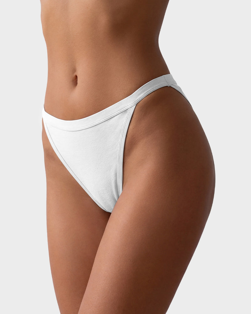 Seamless High-Cut Briefs 5-Pack - FirmaSmooth