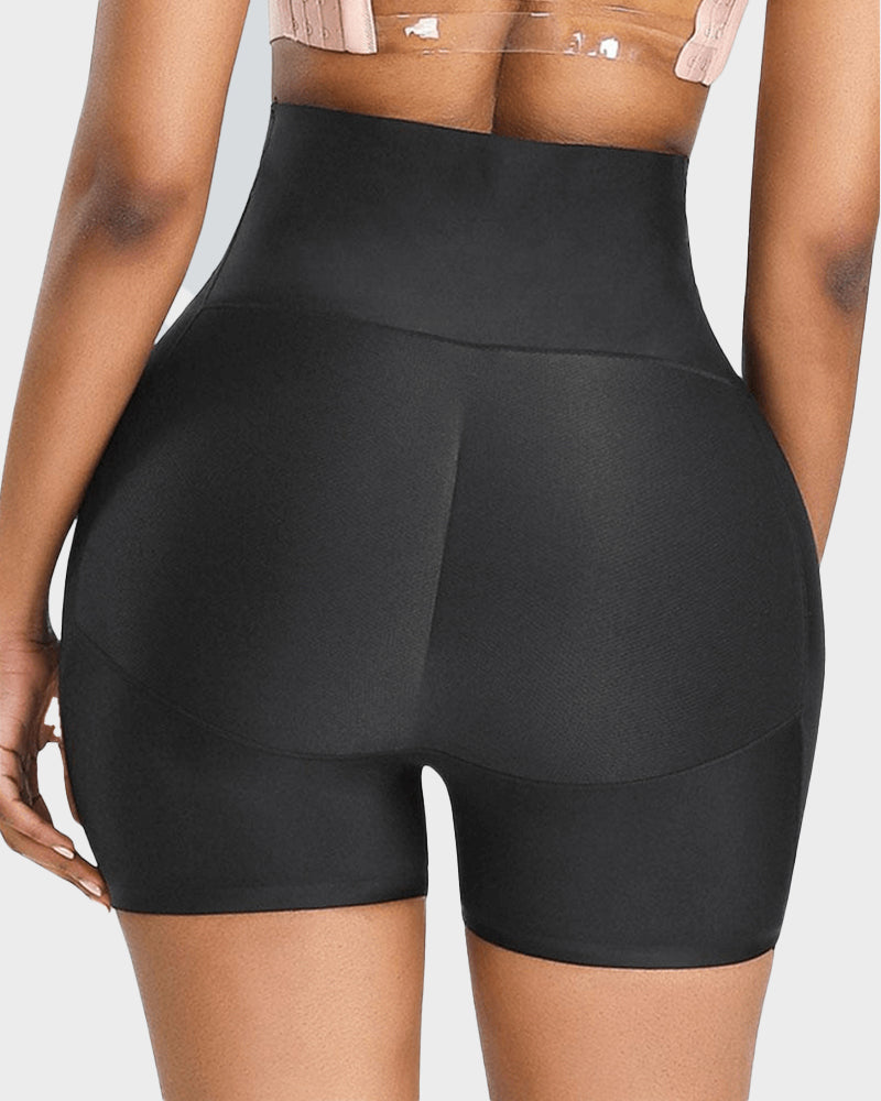 High-Waist Booty Lift Tummy Control Shapewear Shorts - FirmaControl