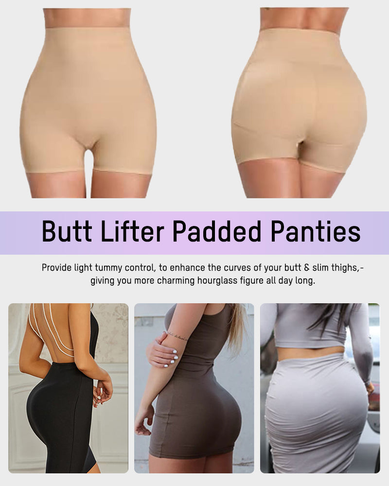 High-Waist Booty Lift Tummy Control Shapewear Shorts - FirmaControl