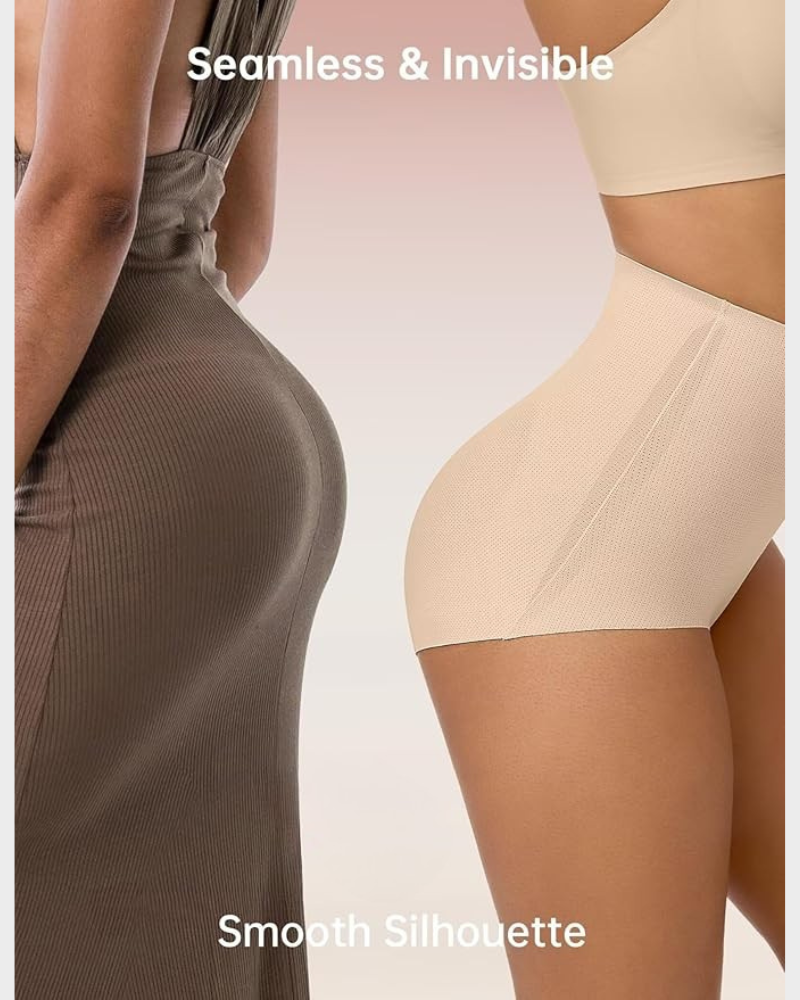 High-Waisted Tummy Control Shaping Briefs 3-Pack - FirmaControl