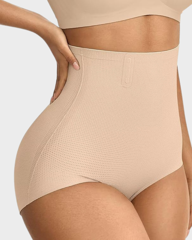 High-Waisted Tummy Control Shaping Briefs 3-Pack - FirmaControl
