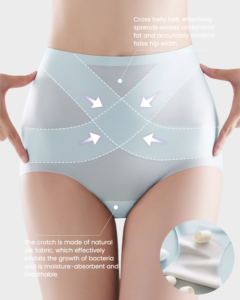 Seamless High-Waist Tummy Control Knickers 4-Pack - FirmaControl