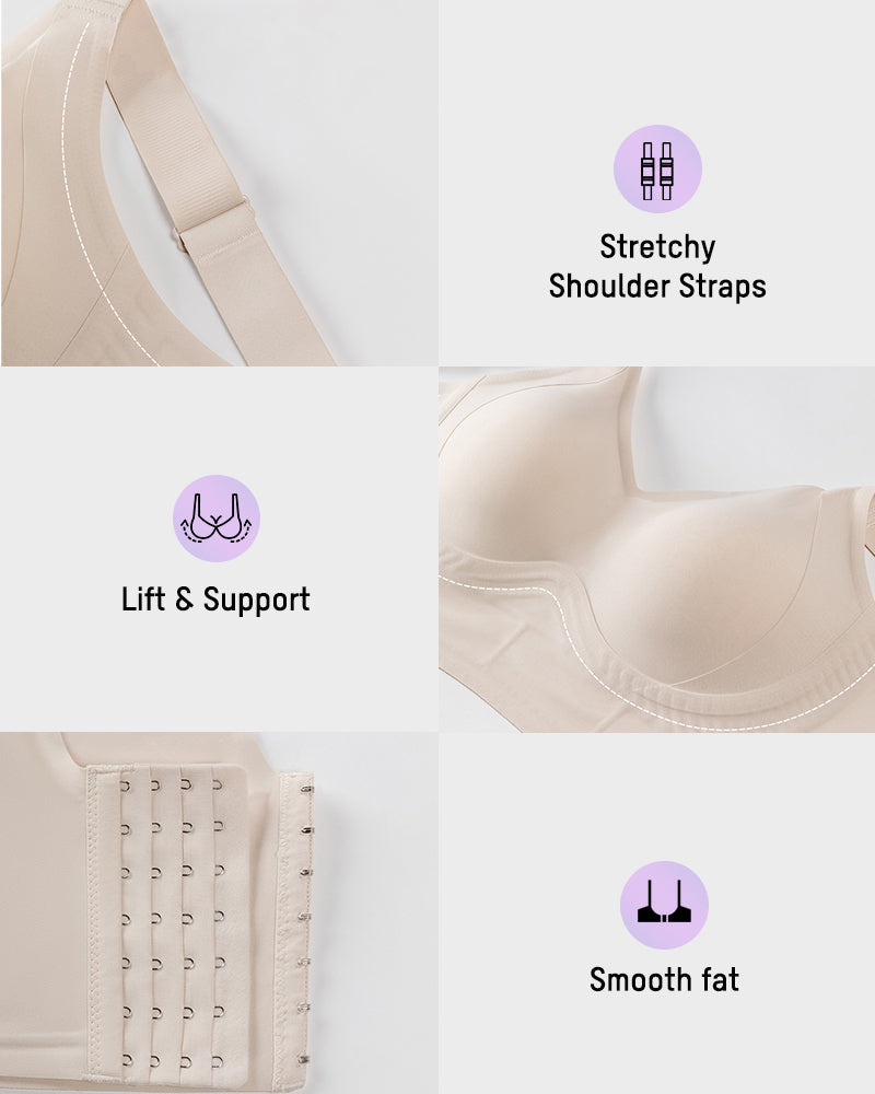 Seamless Wireless Support Bra - FirmaSoft
