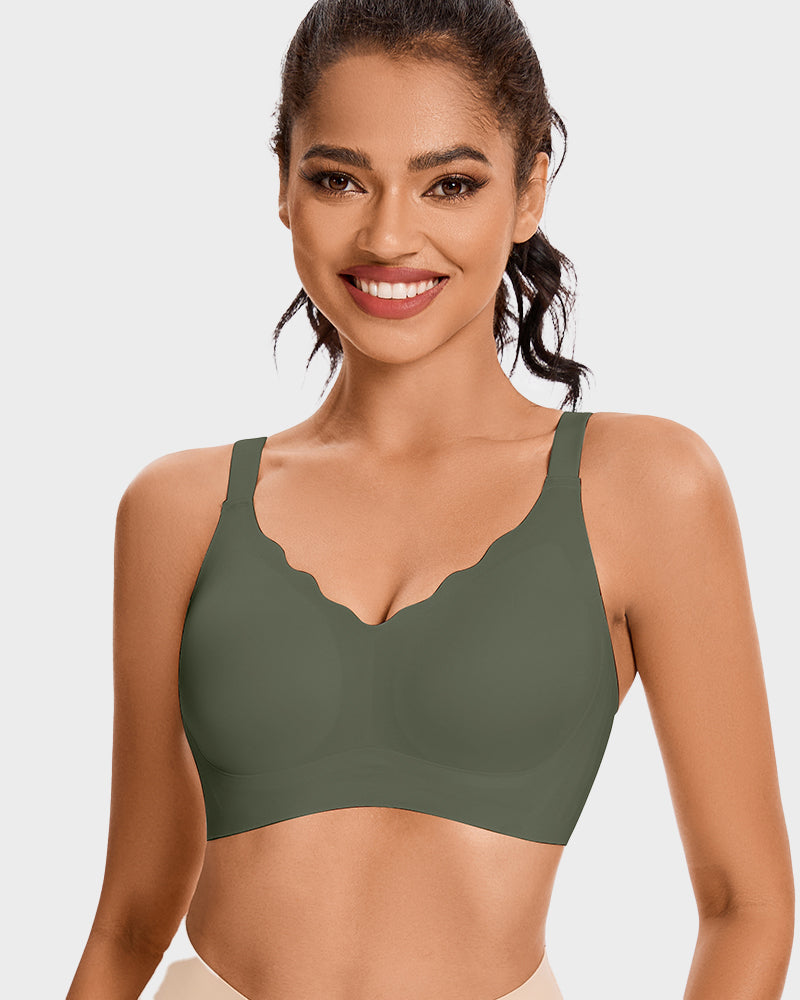 Seamless Wireless Smoothing Push-Up Bra - FirmaSmooth