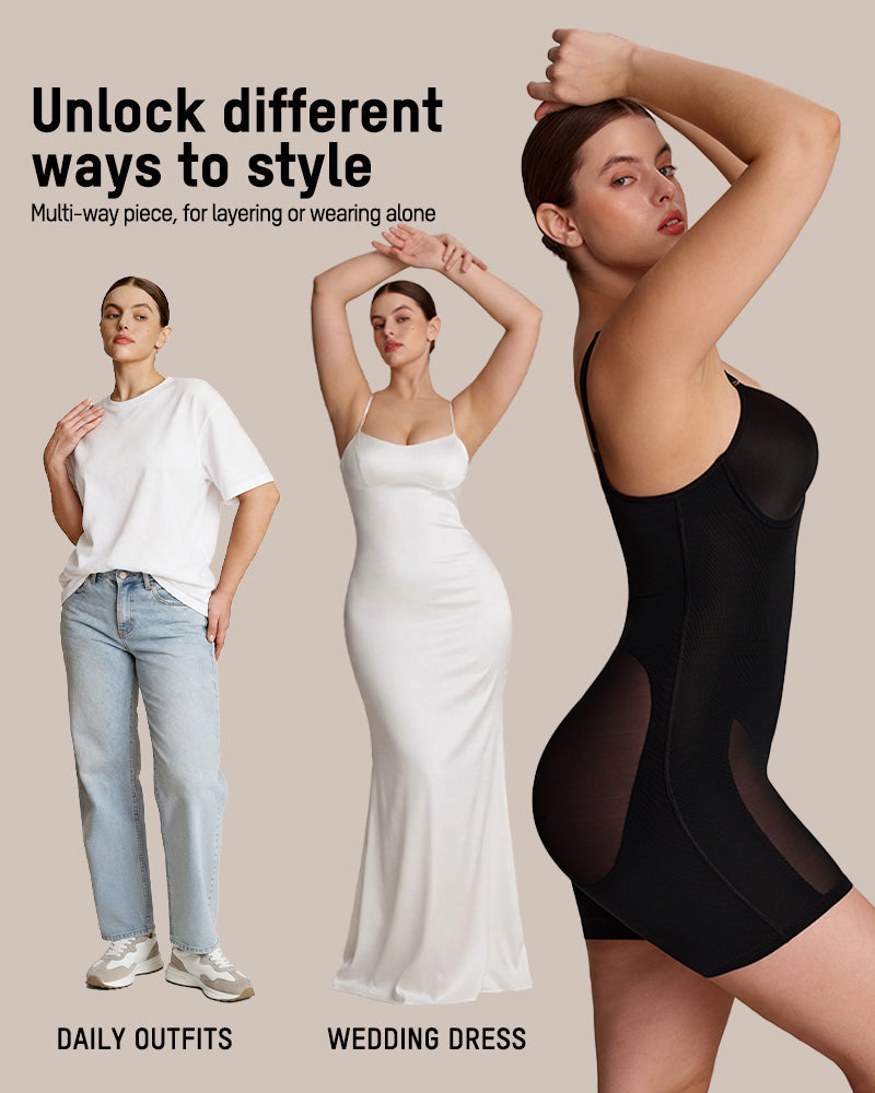 Seamless Full-Body Shaping Bodysuit - FirmaSculpt