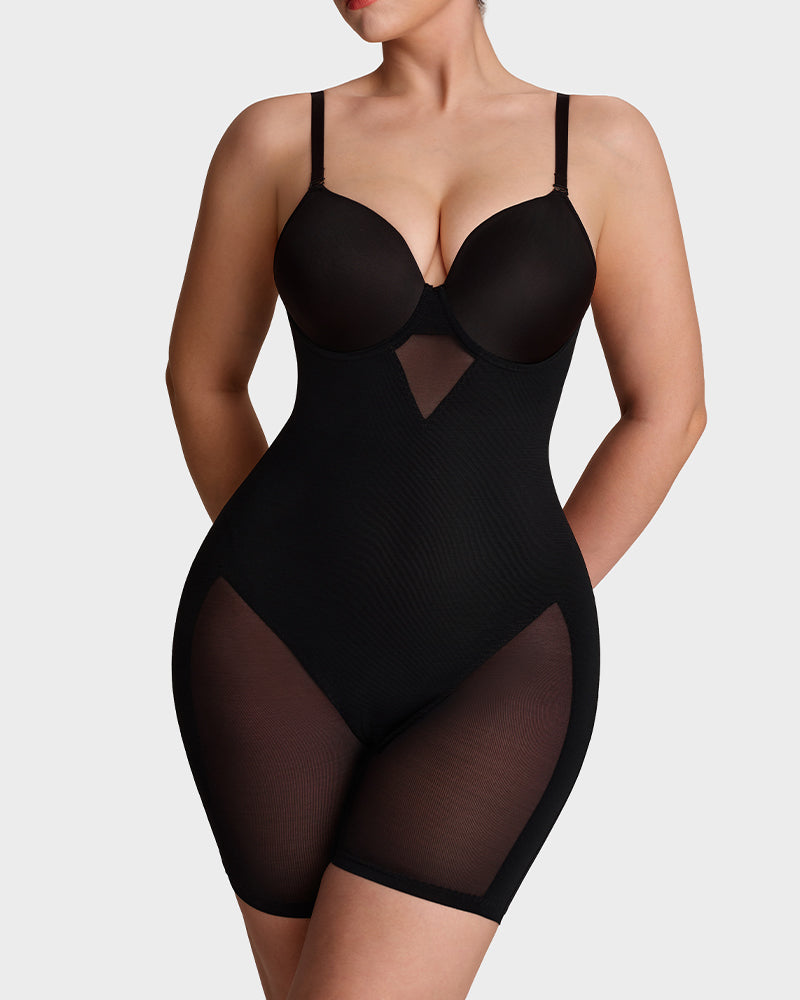 Seamless Full-Body Shaping Bodysuit - FirmaSculpt