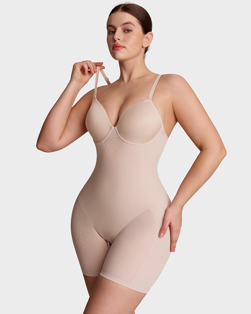 Seamless Full-Body Shaping Bodysuit - FirmaSculpt