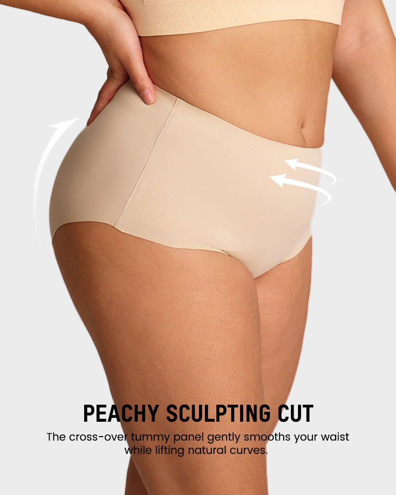 Seamless High-Waist Shaping Briefs 5-Pack - FirmaControl