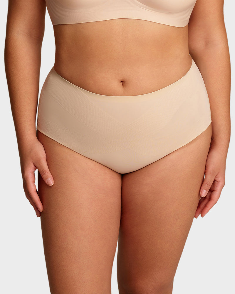 Seamless High-Waist Shaping Briefs 5-Pack - FirmaControl