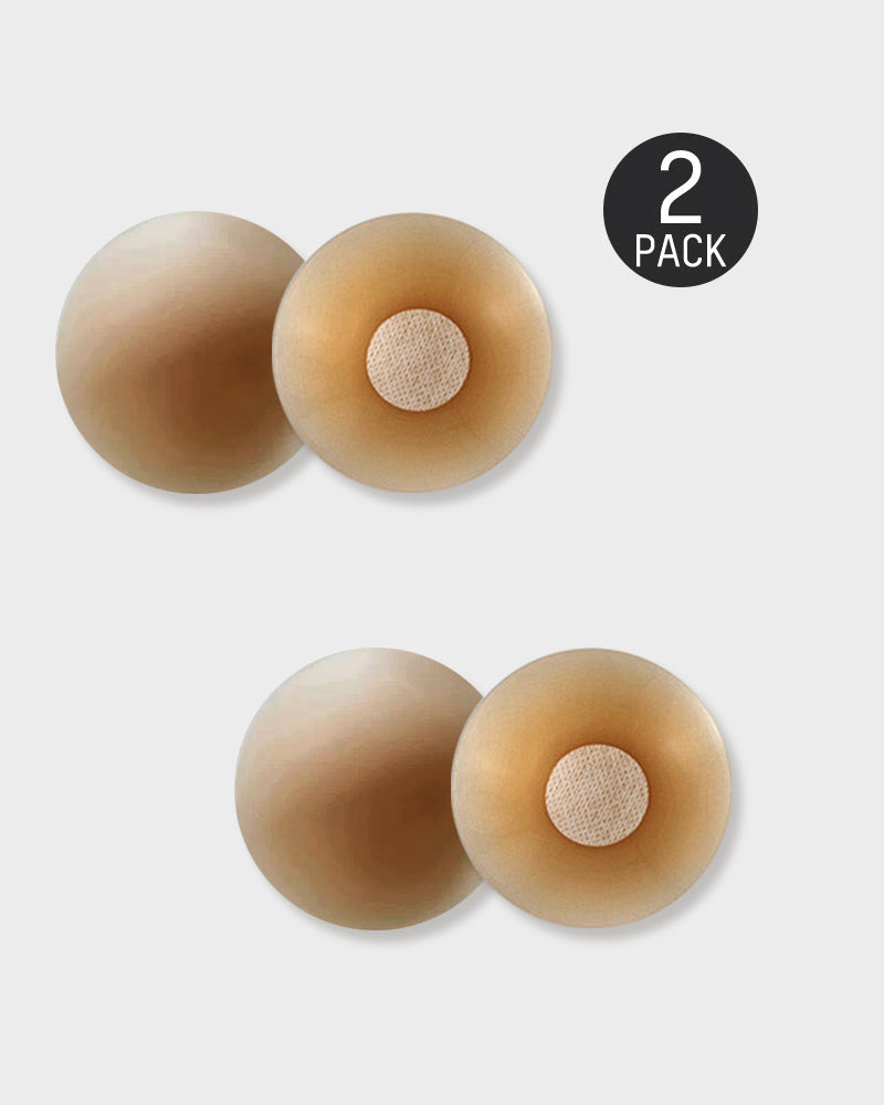 Seamless Non-Adhesive Nipple Covers 2-Pack - FirmaSmooth