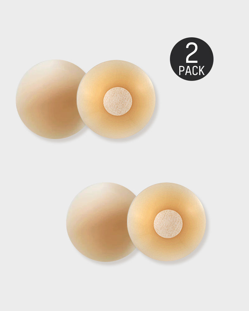 Seamless Non-Adhesive Nipple Covers 2-Pack - FirmaSmooth