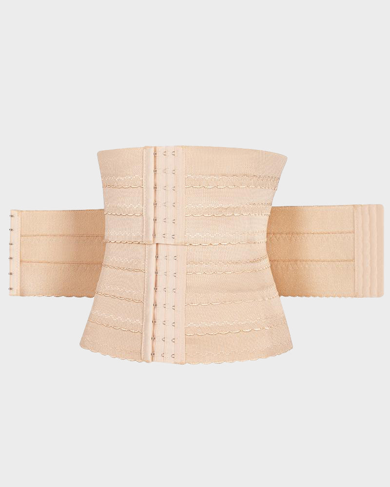 Segmented Steel-Boned Waist Trainer Corset - FirmaControl