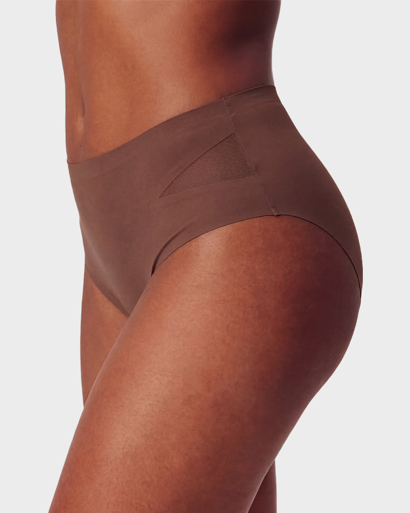 Seamless Mesh Cutout Knickers 5-Pack - FirmaBreeze